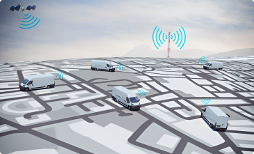 Vehicle tracking image